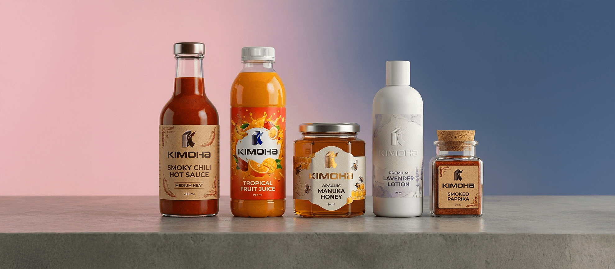 Kimoha Pressure Sensitive Labels